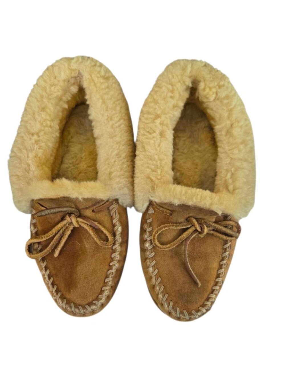 LL Bean Wicked Good Moccasins Women's 7 / EU 38 Shearling Lined